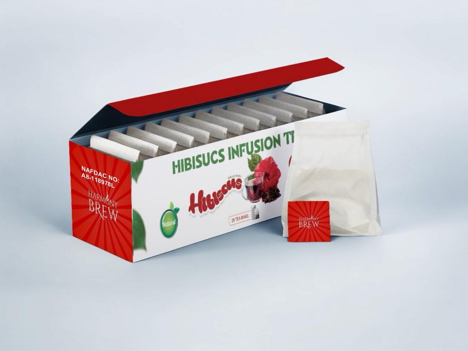 Dolapo Sanusi-Ola - Harmony Brew - Hibiscus Original (20 Teabags)