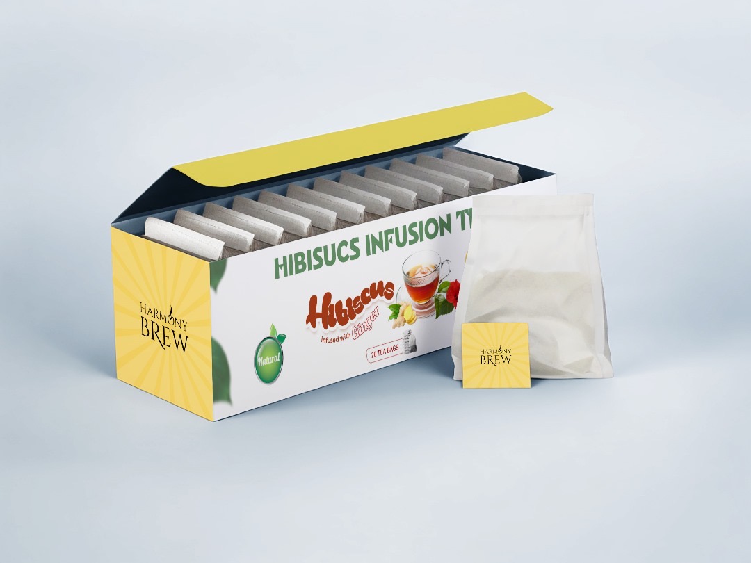 Dolapo Sanusi-Ola - Harmony Brew - Hibiscus Infused with Ginger (20 Teabags)