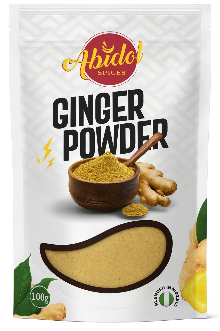 Dolapo Sanusi-Ola - Abidol Spices - Ginger Powder (100g)